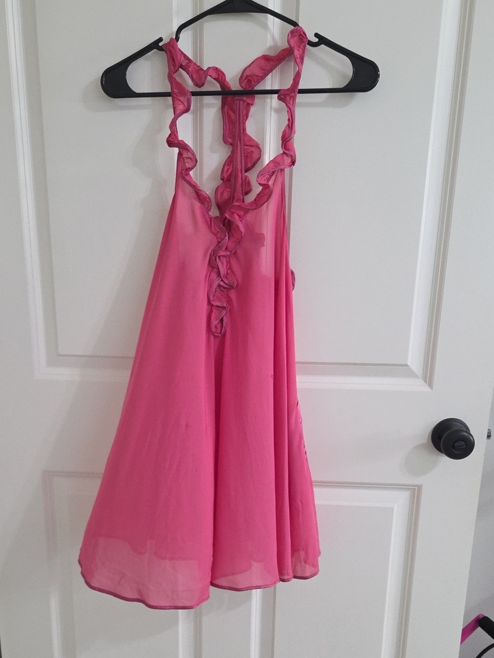 Victoria's Secret Hot Pink Babydoll S
